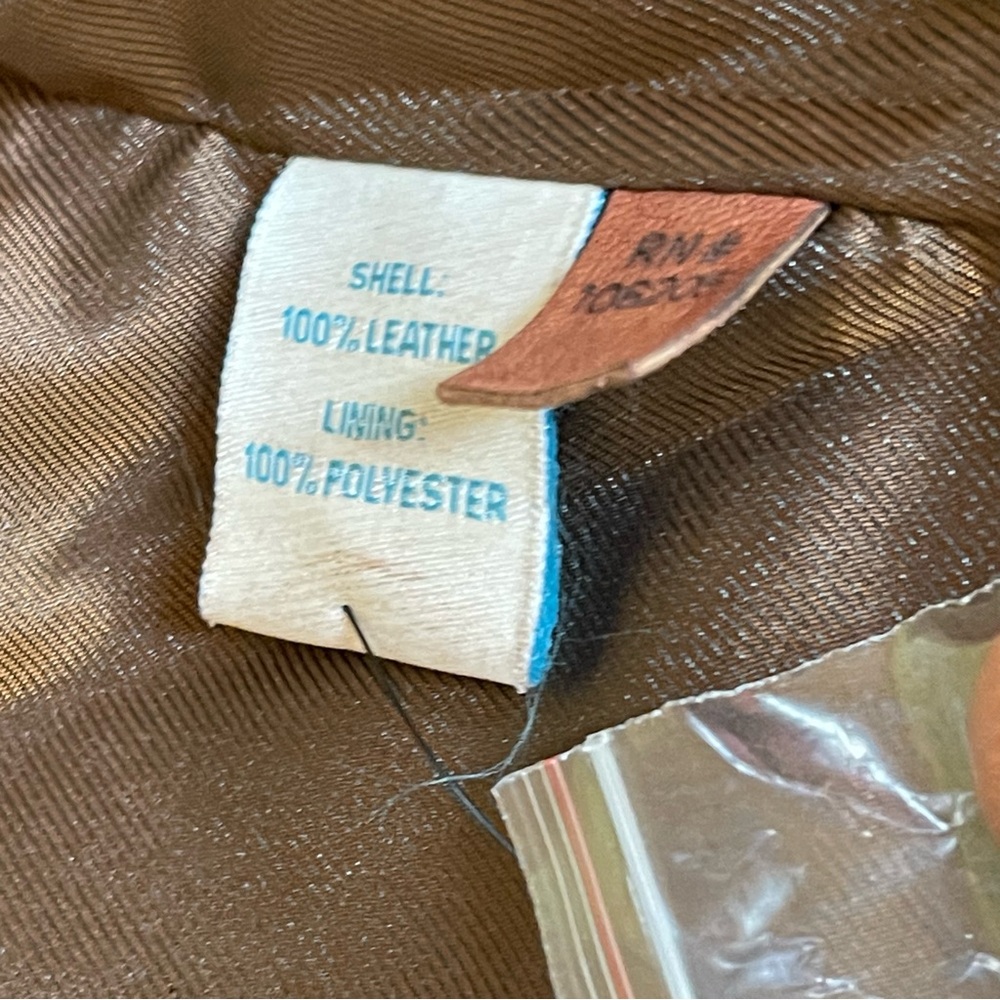 Sundance Rustic Brown Leather Button Front Vest - Picture 10 of 16
